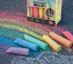 WOWO Jumbo grobe ploščice iz krede 15 kos.