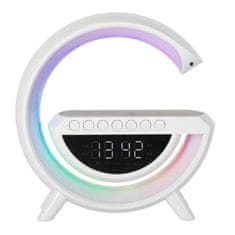 WOWO LED svetilka RGB indukcijski polnilec radijska budilka