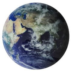 WOWO Stenska ura Planet Earth z LED zaslonom 32 cm modra