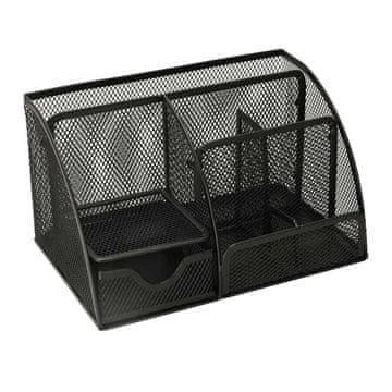WOWO Namizni organizator Kovinski namizni organizator s 7 predelki