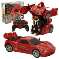 WOWO Daljinsko voden transformer avto Revolt TRANSFORMING ROBOT RACER