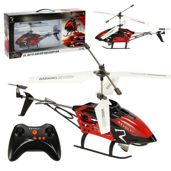 WOWO Helikopter na daljinsko upravljanje Revolt S39-1 XL rdeč