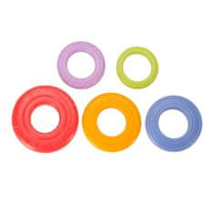 WOWO Senzorna igrača Bubble roll Bibi-inn roza