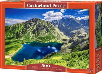Castorland Puzzle Črna gosenica Staw, Tatre 500 kosov
