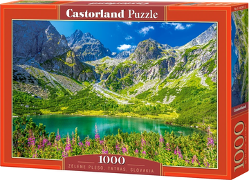 Castorland Puzzle Zeleno jezero, Tatre 1000 kosov