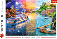 Trefl Križarjenje po reki Puzzle 1000 kosov