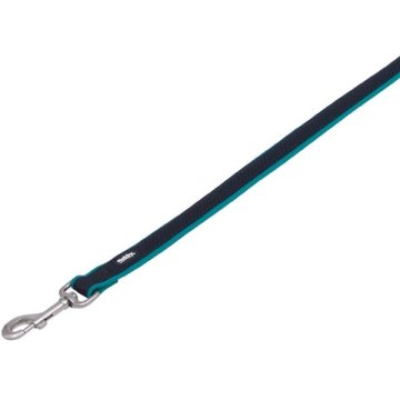 Nobby Najlonski mrežni povodec Preno 120cm x 25-35mm turkizna