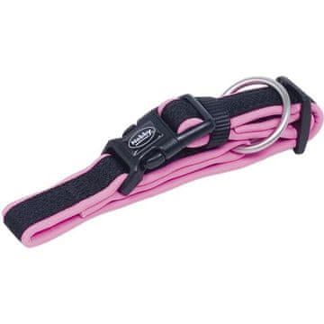 Najlonska mrežasta ovratnica Preno 25-35cm x 15-20mm roza Nobby