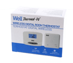 Well Termostat sobni digitalni, LCD, brezžični, Thermal-W