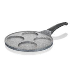 Banquet Ponev za palačinke 26 cm, 4 palačinke, nelepljiva površina GRANITE Grey
