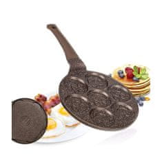Banquet Ponev za palačinke GRANITE BROWN Smile 26cm, 7 palačink, neprijemljiva površina