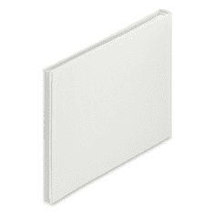 Hama Foto album WRINKLED 24x17 cm, 36 strani, bel, samolepilni