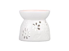 Keramična aroma svetilka 98x95mm, bela