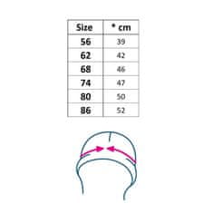 NEW BABY Zora Muslin Hat za dojenčke - 68 (4-6m)