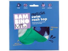 BAMBINO MIO Otroška vodna majica z rokavi, UPF 40+, Wave 0-6 m