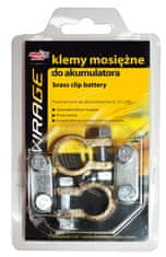 shumee MEDENINASTE SPONKE ZA BATERIJO 2 KOM (+/-)