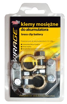 shumee MEDENINASTE SPONKE ZA BATERIJO 2 KOM (+/-)