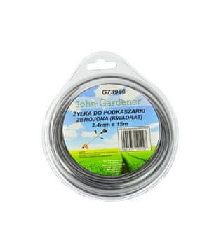 GEKO G73966 Ojačana trimer nitka (kvadratna) 2.4mmx15m