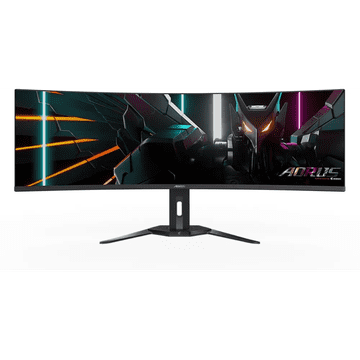 Gigabyte Aorus CO49DQ monitor, 124,46cm (49), ukrivljen, 5120 x 1440, 0.03ms, 144Hz (AORUS CO49DQ)
