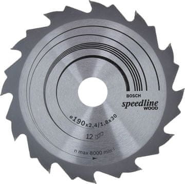 shumee KROŽNA ŽAGA H SPEEDLINE 190*2,6*30Z12