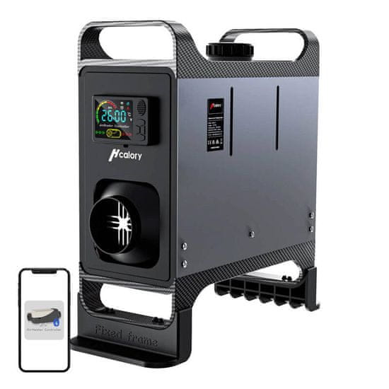 Hcalory Parkirišče HC-A02, 8 kW, dizel, Bluetooth (siva)