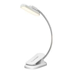 slomart Glocusent brezžična vrtljiva luč GLCSNTA2404, USB-C 1000mAh bela
