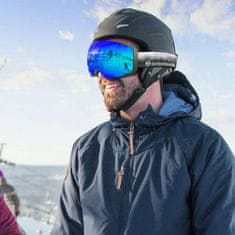 Outdoor master Outdoor Master Smučarska Očala Pro Snow + prozorna leča, Black/Grey frame with Blue lens
