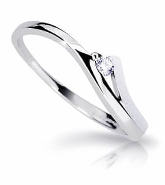 Cutie Diamonds Očarljiv prstan iz belega zlata z diamantom DZ6818-1718-00-X-2