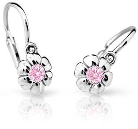 Cutie Jewellery Otroški uhani iz belega zlata C2151-10-X-2