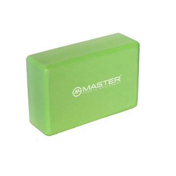Master Sport Blok za jogo Yoga Block 23 x 15 x 7,5 cm, zelen