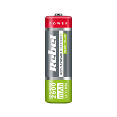 vipow Baterija polnilna REBEL R6(AA) Ni-MH 2600mAh, 1,2V