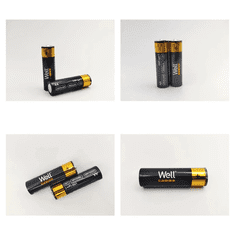 Well Baterija polnilna R6(AA) Li-Ion, 1660mAh, 1,5V, USB-C