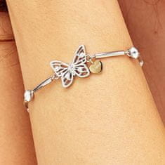 Brosway Očarljiva dvobarvna zapestnica s kristali Butterfly Chakra BHKB170