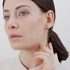 Brosway Jekleni enojni uhani z obeski Chakra BHKE030