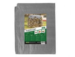 Siva laminirana ponjava 3x5m 100g
