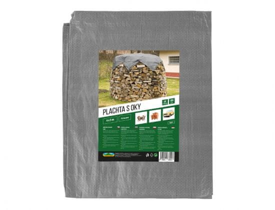 Siva lističasta pločevina 4x5m 100g