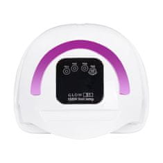 Eprim Dvojna LED-svetilka Glow S1 168 W UV-svetilka, roza zlato
