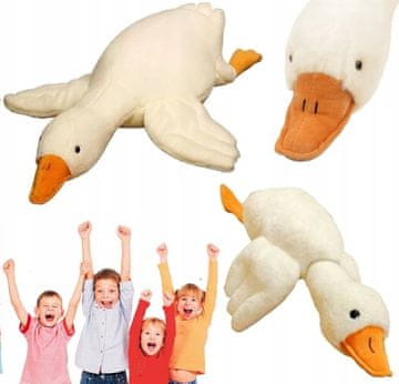 R2Invest XL otroška plišasta igrača gos 50cm