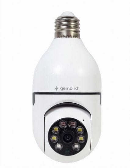 Gembird TSL-CAM-WRHD-01 pametna vrtljiva wifi kamera E27 1080p MicroSD