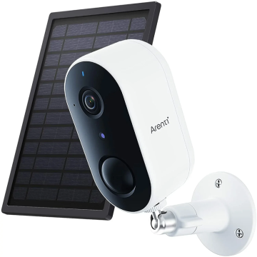 Laxihub Arenti GO1 & SP zunanja full HD Wi-Fi kamera s baterijo za polnjenje in sončna plošča