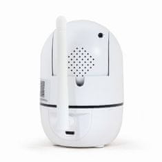 Gembird TSL-CAM-WRHD-02 pametna vrtljiva wifi kamera 1080p bela MicroSD