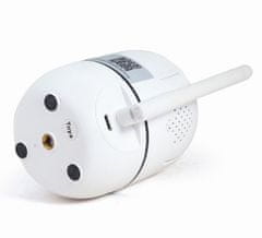 Gembird TSL-CAM-WRHD-02 pametna vrtljiva wifi kamera 1080p bela MicroSD