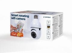 Gembird TSL-CAM-WRHD-01 pametna vrtljiva wifi kamera E27 1080p MicroSD