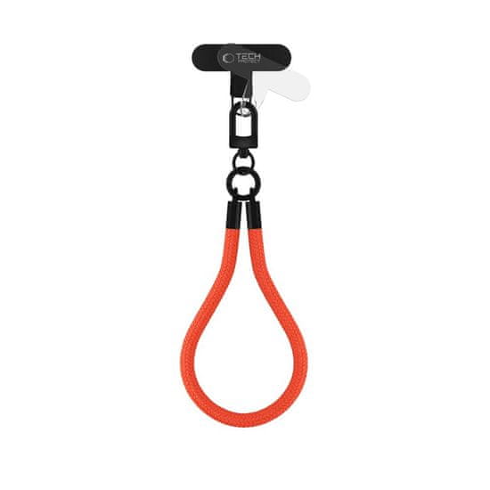 Tech-protect Wrist Strap vrvica za mobitelni telefon, oranžna/črna