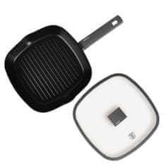 Berlingerhaus Ponev za peko na žaru s pokrovom 28 cm Antracit Collection BH-8127