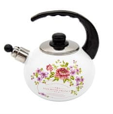 Meyerhoff Emajlirani čajnik 2,5L FLOWER ROSE