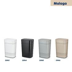 Kela Kovinska košara za perilo Malaga bela 39,5x29,5x57,5cm KL-23963