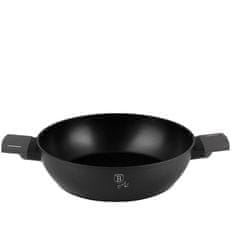 Berlingerhaus Globoka ponev s titanovo površino in pokrovom 28 cm Anthracite Collection BH-8128