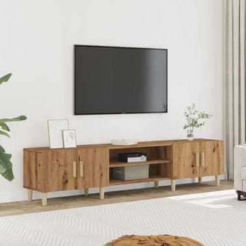 Vidaxl vidaXL TV omarica, umetniški hrast, 180x31,5x40 cm, material na osnovi lesa