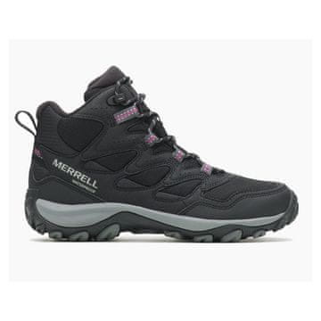 Merrell Čevlji treking čevlji črna West Rim Sport Thermo Mid Wp